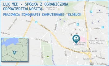 PRACOWNIA TOMOGRAFII KOMPUTEROWEJ - LUX MED - SPÓŁKA Z OGRANICZONĄ ODPOWIEDZIALNOŚCIĄ - UL. 11 LISTOPADA 5 E, KŁOBUCK