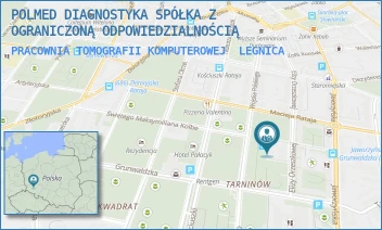 PRACOWNIA TOMOGRAFII KOMPUTEROWEJ - POLMED DIAGNOSTYKA SPÓŁKA Z OGRANICZONĄ ODPOWIEDZIALNOŚCIĄ - UL. ELIZY ORZESZKOWEJ 33,  LEGNICA