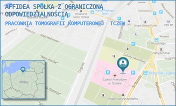 PRACOWNIA TOMOGRAFII KOMPUTEROWEJ - AFFIDEA SPÓŁKA Z OGRANICZONĄ ODPOWIEDZIALNOŚCIĄ - UL. 30 STYCZNIA 57/58, TCZEW