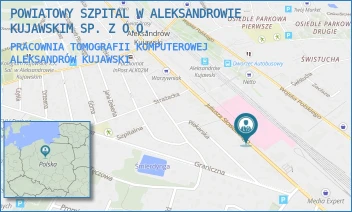 PRACOWNIA TOMOGRAFII KOMPUTEROWEJ - POWIATOWY SZPITAL W ALEKSANDROWIE KUJAWSKIM SP. Z O.O. - SŁOWACKIEGO 18.,  ALEKSANDRÓW KUJAWSKI