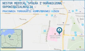 PRACOWNIA TOMOGRAFII KOMPUTEROWEJ - NESTOR MEDICAL SPÓŁKA Z OGRANICZONĄ ODPOWIEDZIALNOŚCIĄ - SZPITALNA 30,  ŻNIN