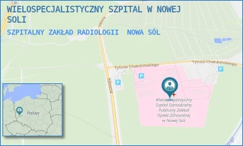 SZPITALNY ZAKŁAD RADIOLOGII - WIELOSPECJALISTYCZNY SZPITAL W NOWEJ SOLI - UL. CHAŁUBIŃSKIEGO 7,  NOWA SÓL