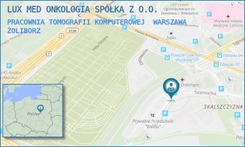 PRACOWNIA TOMOGRAFII KOMPUTEROWEJ - LUX MED ONKOLOGIA SPÓŁKA Z O.O. - SZAMOCKA 6,  WARSZAWA ŻOLIBORZ