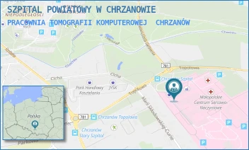 PRACOWNIA TOMOGRAFII KOMPUTEROWEJ - SZPITAL POWIATOWY W CHRZANOWIE - UL. TOPOLOWA 16,  CHRZANÓW