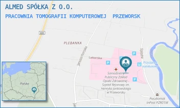 PRACOWNIA TOMOGRAFII KOMPUTEROWEJ - ALMED SPÓŁKA Z O.O. - UL. SZPITALNA 16,  PRZEWORSK