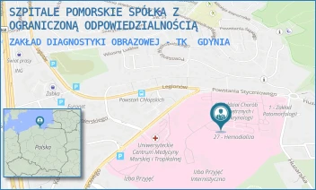 ZAKŁAD DIAGNOSTYKI OBRAZOWEJ - TK - SZPITALE POMORSKIE SPÓŁKA Z OGRANICZONĄ ODPOWIEDZIALNOŚCIĄ - UL. POWSTANIA STYCZNIOWEGO 1, GDYNIA