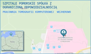 PRACOWNIA TOMOGRAFII KOMPUTEROWEJ - SZPITALE POMORSKIE SPÓŁKA Z OGRANICZONĄ ODPOWIEDZIALNOŚCIĄ - UL. DR. ALOJZEGO JAGALSKIEGO 10, WEJHEROWO