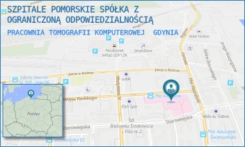 PRACOWNIA TOMOGRAFII KOMPUTEROWEJ - SZPITALE POMORSKIE SPÓŁKA Z OGRANICZONĄ ODPOWIEDZIALNOŚCIĄ - UL. WÓJTA RADTKEGO 1, GDYNIA